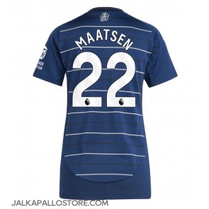 Aston Villa Ian Maatsen #22 Kolmaspaita Naisten 2024-25 Lyhythihainen